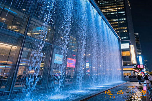 Core Design Principles of Water Curtain Walls | Perfect Integration of Mechanics and Fluid Aesthetics
